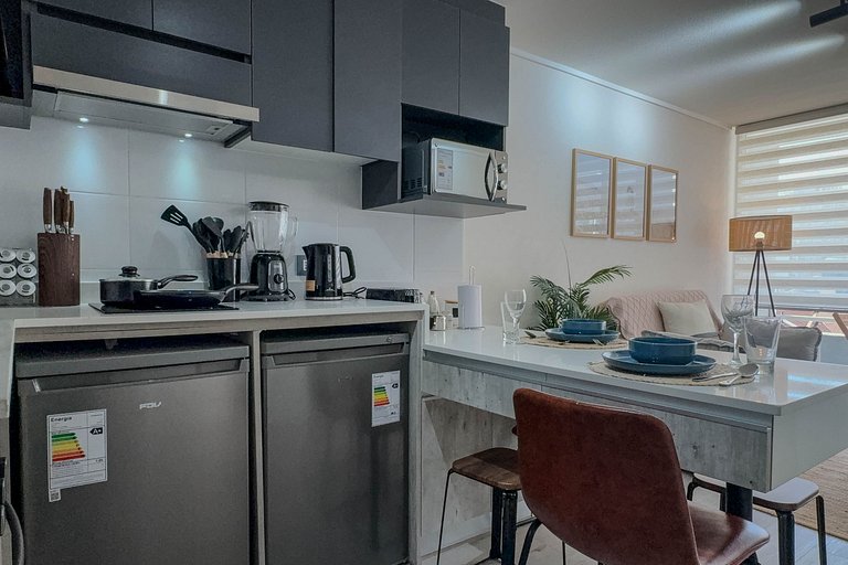 Calidad hotelera | Wi-Fi | AC | Sin Comisión | STGO DT